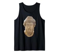 Busto Romano del Filósofo Barbudo Estilo Helenístico Griego Camiseta sin Mangas