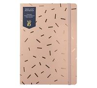 Busy B - Cuaderno Busy Life - Perlas Rosa - Cuaderno A5 con pegatinas y planificador mensual