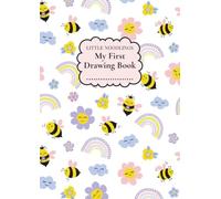 Busy Bees 'My Drawings' Book: Kids Sketchbook | Personalise with Name | 50 Blank Pages | A4 - 21 cm x 29.7 cm / 8.27 in x 11.69 in | Matte Paperback Cover