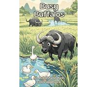 Busy Buffalos: An Adult and Kids Coloring Book