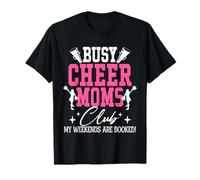Busy Cheer Moms Club My Weekends Are Booked Regalo Divertido Camiseta