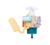 Busy Cube Toy - Coordination Wooden Activity, Child Busy Game Cube with Multi Sensory Features, Educational Play Toy, Preschooler Entertainment, Cradle Living Room Bedroom Travel Kindergarten Fun