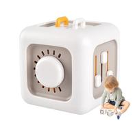 Busy Cube Toy - Switch Toy For Kids , Fidget Sensory Cube with Switch | Cute Swiitch Sensory Interactive Toyy For Boys & Girls | Resistant Portable Children Busy Cubes