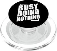 Busy Doing Nothing PopSockets PopGrip para MagSafe