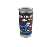 BUSY DOING NOTHING PROFESSIONALLY Vaso térmico de acero inoxidable de doble pared