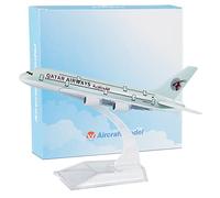 Busyflies Aviones fundidos a troquel 16cmQatar Airways A380 1:400 aleación modelo de avión