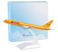 Busyflies Modelo de avión fundido a presión de 16 cm DHL Boeing 757 modelo 1:400 modelo de aleación para colección