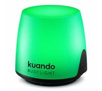 Busylight UC Omega Plus USB Indicador de estado con fijación magnética, placas de metal adicionales, fácil montaje en la oficina y oficina en casa, semáforo LED para el estado de la llamada