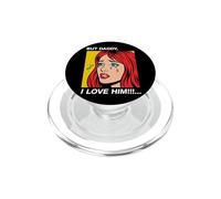 But Daddy I Love Him Y2K Classic Vintage Pop Art PopSockets PopGrip para MagSafe