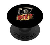 But Did You Die Funny Halloween Fitness Military PopSockets PopGrip Adhesivo