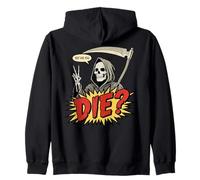 But Did You Die Funny Halloween Fitness Military Sudadera con Capucha