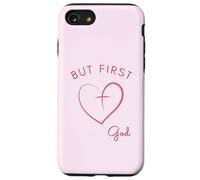 But First God - Diseño Minimalista Rosa Carcasa para iPhone SE (2020) / 7/8