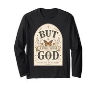But I Still Trust God Christian Faith Cita Religiosa Manga Larga