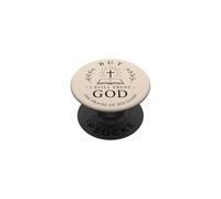 But I Still Trust God Cruz de la Biblia de fe Cristiana PopSockets PopGrip Adhesivo