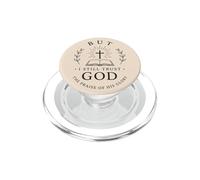 But I Still Trust God Cruz de la Biblia de fe Cristiana PopSockets PopGrip para MagSafe