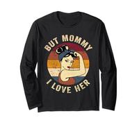 But Mommy I Love Her Shirt Retro Vintage Padre Hija Manga Larga