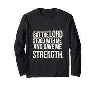 But The Lord Stood With Me And Gave Me Strength ---- Manga Larga