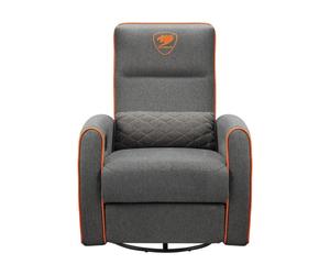 Butaca gaming COUGAR CGR-FDF-GRO 150kg Tela Gris/Naranja Reposabrazos acolchados Ergonomía Pro