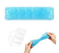 BUTBU 12 Piezas Parches para el Enfriamiento del Gel, Bolsa De Hielo Perineal y Caliente Después Del Parto, Almohadillas de Alivio Posparto para Frío y Calor, Reutilizable y Lavable, Azul