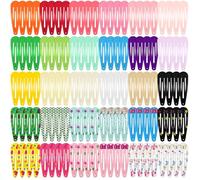 BUTBU 120 Piezas Pinzas Pelo Niña, Pinzas de Colores para el Pelo, Pinz-as Pe-lo Bebe Niña, Ganchos Coloridos Cabello, Pinz-as Pe-lo, Accesorios para El Cabello para Niñ-as, Bebe, Chicas