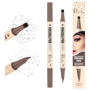 BUTBU 2 en 1 Freckle Pen con Delineador, Dual Ended Freckle Stamp Pe-n, Delineador Líquido Impermeable, Freck-le Pen, Control del Tamaño de Las Pecas, para Pecas Maquillaje, Tono 03