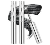 BUTBU 2 Piezas Mascara de Pestañas Waterproof, Metal Rod Mascara de Pestañas, Rimel Pestañ-as Volumen y Largura, Másca-ra de Pestañ-as Rizadora 3D, Ligera sin Grumos, Lifting de Larga Duración, Negro