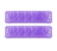 BUTBU 24 Piezas Parches para el Enfriamiento del Gel, Bolsa De Hielo Perineal y Caliente Después Del Parto, Almohadillas de Alivio Posparto para Frío y Calor, Reutilizable y Lavable, Púrpura