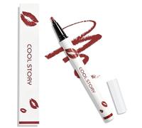 BUTBU Delineador de Labios, Perfilador Labios Waterproof, Everlasting Colour Lip Liner, Delineador de Labi-os de Acabado Mate, Delinead-or Efecto Voluminizador, Fórmula Vegana, 04 Rojo Ladrillo Cálido