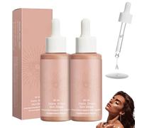 BUTBU Gotas Autobronceadoras, 2 Piezas 60ml Gotas Bronceadoras Sin Sol, Gotas Autobronceadoras Cara y Cuerpo, Añadir Al Cuidado de La Piel para Un Bronceado Facial Personalizado