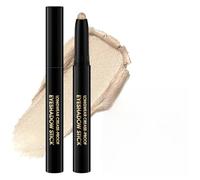 BUTBU Long Lasting Eyeshadow Stick, Fard a Paupiere Creme Muy Pigmentada, Jelly Jewels Glitter Stick Lentejuelas, Larga Duración, Sensación de Rocío, Brillante, Intenso en Colores