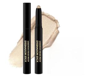 BUTBU Long Lasting Eyeshadow Stick, Fard a Paupiere Creme Muy Pigmentada, Jelly Jewels Glitter Stick Lentejuelas, Larga Duración, Sensación de Rocío, Brillante, Intenso en Colores