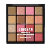 BUTBU Professional Makeup Paleta de Sombra, 16 Colores Paleta Mattes Básicos, Ultra Pigmentada Sombras de Palette, Paleta de Sombras de Ojos Versátil, para Cautivar Desde Acabados Suaves a Intensos