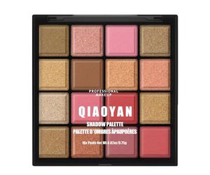 BUTBU Professional Makeup Paleta de Sombra, 16 Colores Paleta Mattes Básicos, Ultra Pigmentada Sombras de Palette, Paleta de Sombras de Ojos Versátil, para Cautivar Desde Acabados Suaves a Intensos