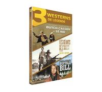 Coffret westerns de légende : butch cassidy et le kid ; les géants de l'ouest ; buffalo bill [Italia] [DVD]
