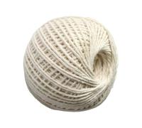 Butcher Twine - 85m Cotton Food Safe String | 2mm Soft Cooking Baking Craft Rope | Meat Turkey Sausage Trussing Wrapping Cord | For Roasting Gardening Crocheting Knitting Kitchen Use