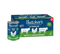 Butcher's Comida húmeda Original Mega Pack Mix Tripe Loaf Recipe Carne de Vacuno 6 x 400 g