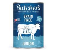 Butcher's Original Dog Junior with Beef Chunks in Jelly 24 x 400g