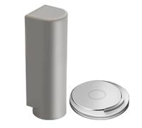 Butée De Porte De Sol Autocollante - Protecteur De Mur Sans Perçage, Arrêt De Porte Métal Silencieux Amortisseur, Cale Prte Anti-Collision Cuisine Chambre | Pour Maison Bureau Hôtel