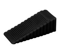 Butée Porte | Cale Bas Porte | Arrêt Antidérapant Sol Robuste | Bloque Port Noir Empilable Résistant Pour Usage Commercial Maison Bureau Hôtel Anti-Collision Protection Mur Accessoire Univers