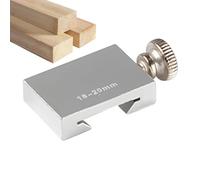 Butée Positionnement Règle - Bloc De Menuiserie En D'Aluminium, Localisateur De Ligne Haute Précision | Outil De Mesure Durable | Pour Règle Acier Menuiserie Bricolage Réparation