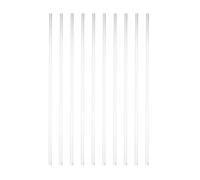 BUTIFULSIC 10 Varillas Agitadoras de Vidrio para Laboratorio Extremos Redondeados y Resistencia Corrosión, Ideales para Cocina y Experimentos Científicos Reutilizable