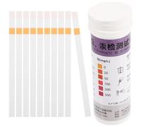 BUTIFULSIC 10piezas Kit Prueba Metales Pesados para Agua Potable y Productos Cosméticos Detección Rápida y Precisa de Plomo Papel Test Estable y Confiable para Uso Doméstico