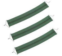 BUTIFULSIC 3 Correas de Repuesto Elásticas para Sillas de Eslinga, Correas de Refuerzo Flexibles para Sillones y Tumbonas, Accesorio de Reparación para Sillas de Patio, Color Verde, Pack de