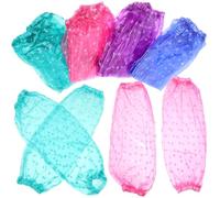 BUTIFULSIC 6 Pares de Mangas Impermeables Mangas Protectoras Resistentes al Agua y de Pvc para Cocina Color Aleatorio Prácticas para Limpieza y Trabajo Diario