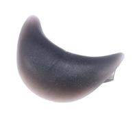 BUTIFULSIC Almohada y Reposacabezas Cómodo para Lavar el Cabello de Silicona Negra Diseño Antideslizante para Cuencos de Champú en Salón Profesional