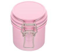 BUTIFULSIC Contenedor de Pegamento para Pestañas Rosa Envase Hermético para Almacenamiento de Adhesivo Transparente Práctico y Duradero para Extensiones de Pestañas Salón y Hogar