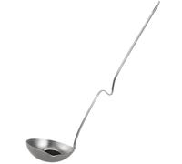 BUTIFULSIC Cucharón de Sopa de Acero Inoxidable Filtro para Colar Aceite, Diseño Anti-calor y Mango Largo, Adecuado para Separar Grasa Cocina