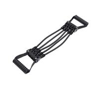 BUTIFULSIC Cuerda Elástica de Látex Negra para Entrenamiento Profesional Super Elasticidad, Expansor de Pecho Adecuado para Musculación y Pérdida de Peso en Casa