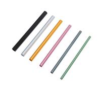 BUTIFULSIC de Varillas Curvas de Metal Tubos de Cristal 12 Piezas para Uñas de Manicura y Moldeado Herramienta Portátil para Forma de Uñas en Salón y Uso Doméstico