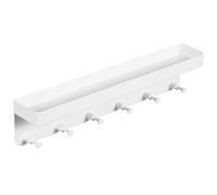BUTIFULSIC Exhibidor de Medallas y Trofeos para Pared Blanco, Soporte Resistente Ganchos y Tornillos, Adecuado para Guardar Medallas de Gimnasia y Fútbol en Competiciones